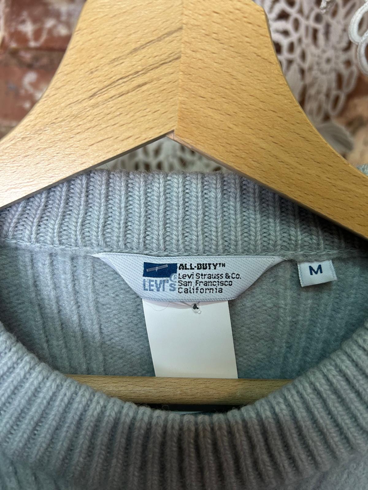 Levi’s ALL DUTY wool pullover Vintage / 90's / Levi's / All-duty / Wool / Pullover / 100