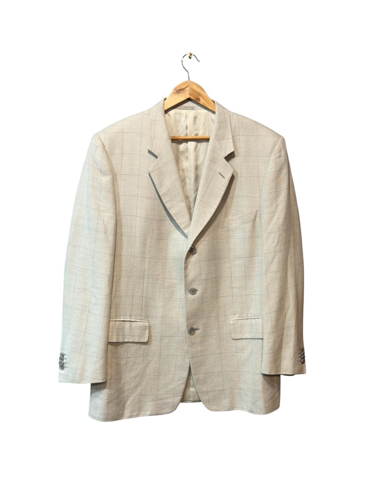 Corneliani, Corneliani vintage 90s luxury silk blend blazer