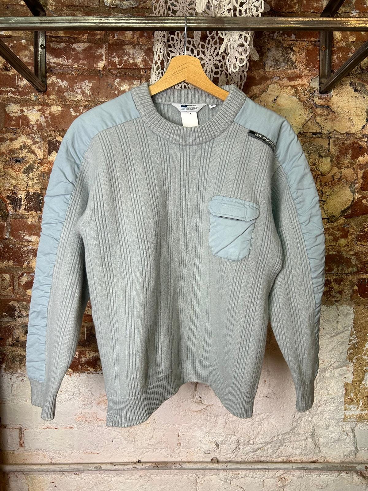 Vintage / 90's / Levi's / All-duty / Wool / Pullover / 100