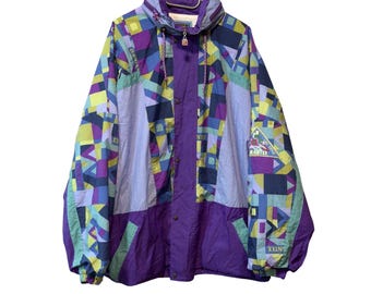 Vintage 90er Jahre Life Style by Jeantex Regenjacke