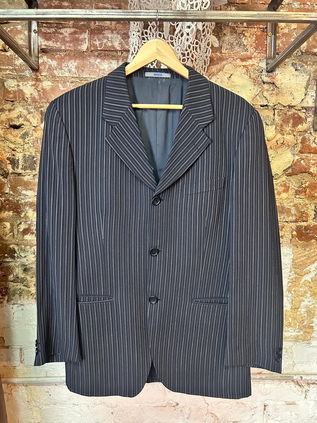 Vintage / 90's / Kenzo / Wool and Viscose / Blazer / Made in