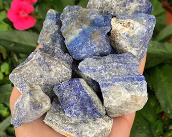 Lapis Lazuli Raw Rough Crystal Natural Healing Stone Authentic Crystals Shop