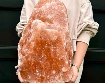 XL Himalayan Salt Lamp Natural Huge Home Decor Night Light Warm Lamps For Sale Crystal & Spiritual Decór Gift Shop