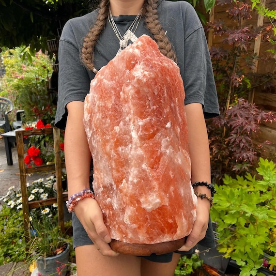 Giant Himalayan Salt Lamp XL Extra Large Oversized Natural Home Decor