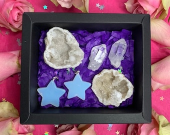 Matching Crystal Calming Gift Set Natural Gemstone Bestfriend Gifts Healing Stones Crystals Box Set Presents For Sale Next Day Delivery UK