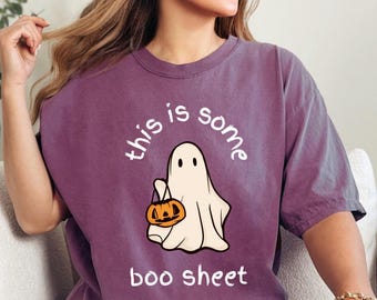 This Is Some Boo Sheet shirt, Halloween shirt, Retro Halloween Kids Shirt, Ghost Shirt,Boo Sheet Shirt,Funny Halloween Ghost Shirt
