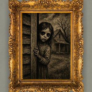 20 Vintage Ghost Wall Art Printables – Black and White Halloween Decor, Creepy Spirit & Haunted House Digital Downloads for Spooky Gallery