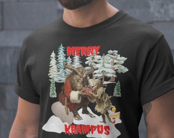 Krampus, Krampus Shirt, Krampus Sweater, Krampus Sweatshirt, Goat shirt, Merry Krampus, Ugly Christmas Sweater, Krampus Christmas Shirt