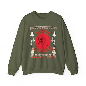 Krampus Sweatshirt Merry Krampus Christmas Sweatshirt Krampus Ugly Christmas Sweater Krampus Sweatshirt Krampus Shirt Krampus Gifts