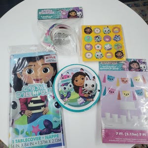 Gabbys Dollhouse party supplies