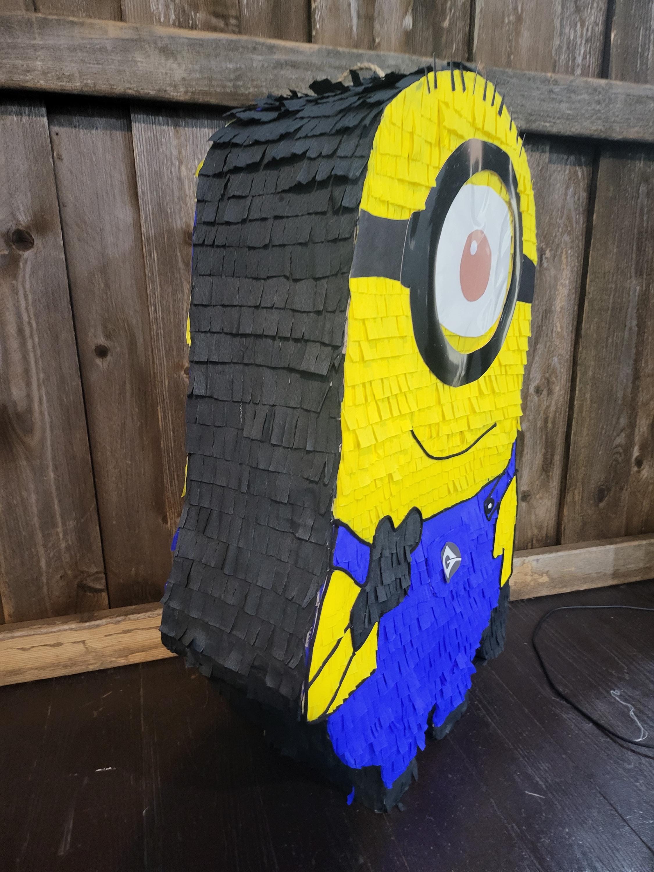 Handmade Minion Piñata: 2.5 Ft Tall Party Decoration - Etsy