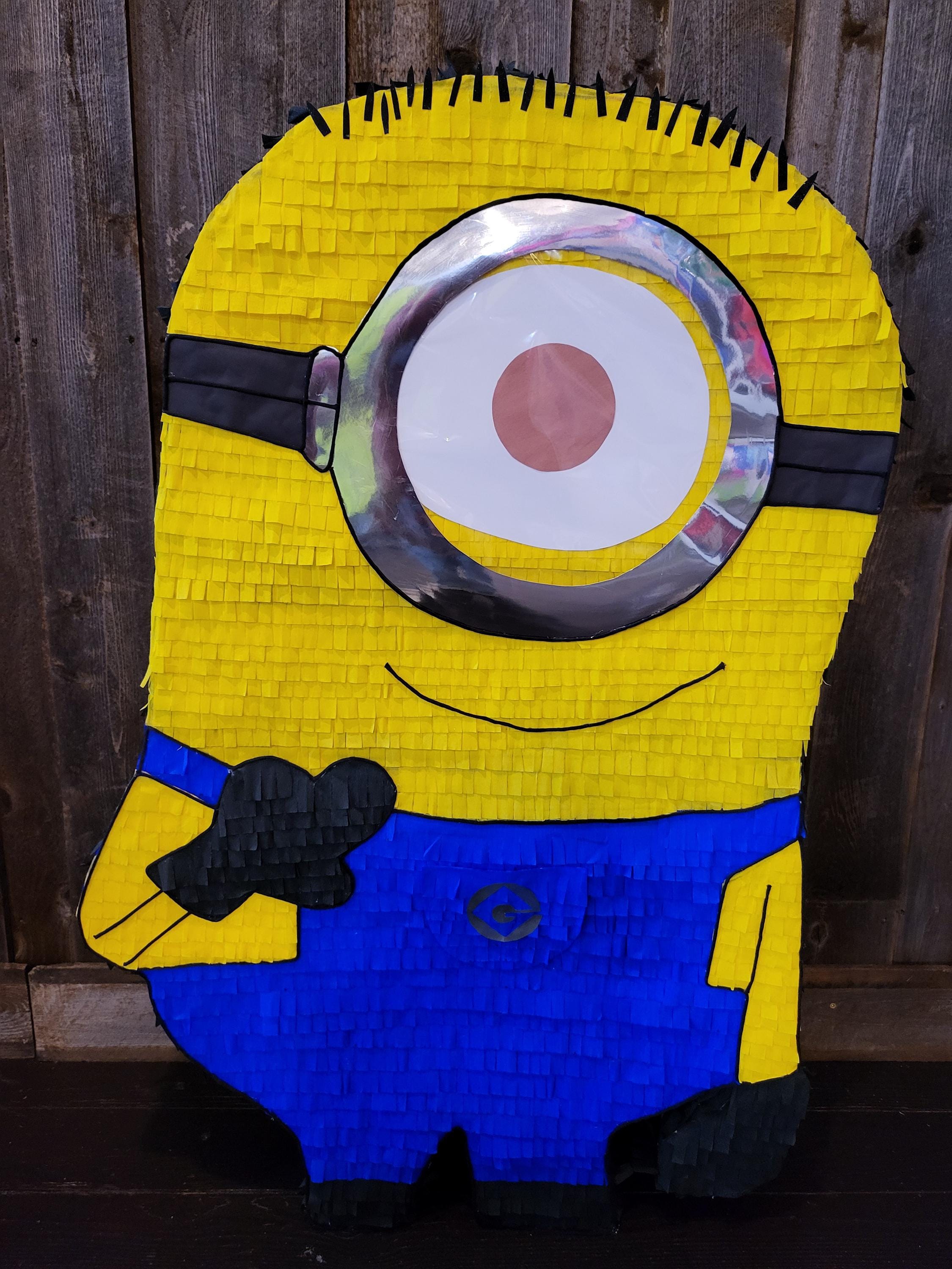 Handmade Minion Piñata: 2.5 Ft Tall Party Decoration - Etsy