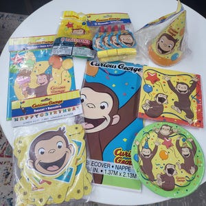 Curious George party supplies