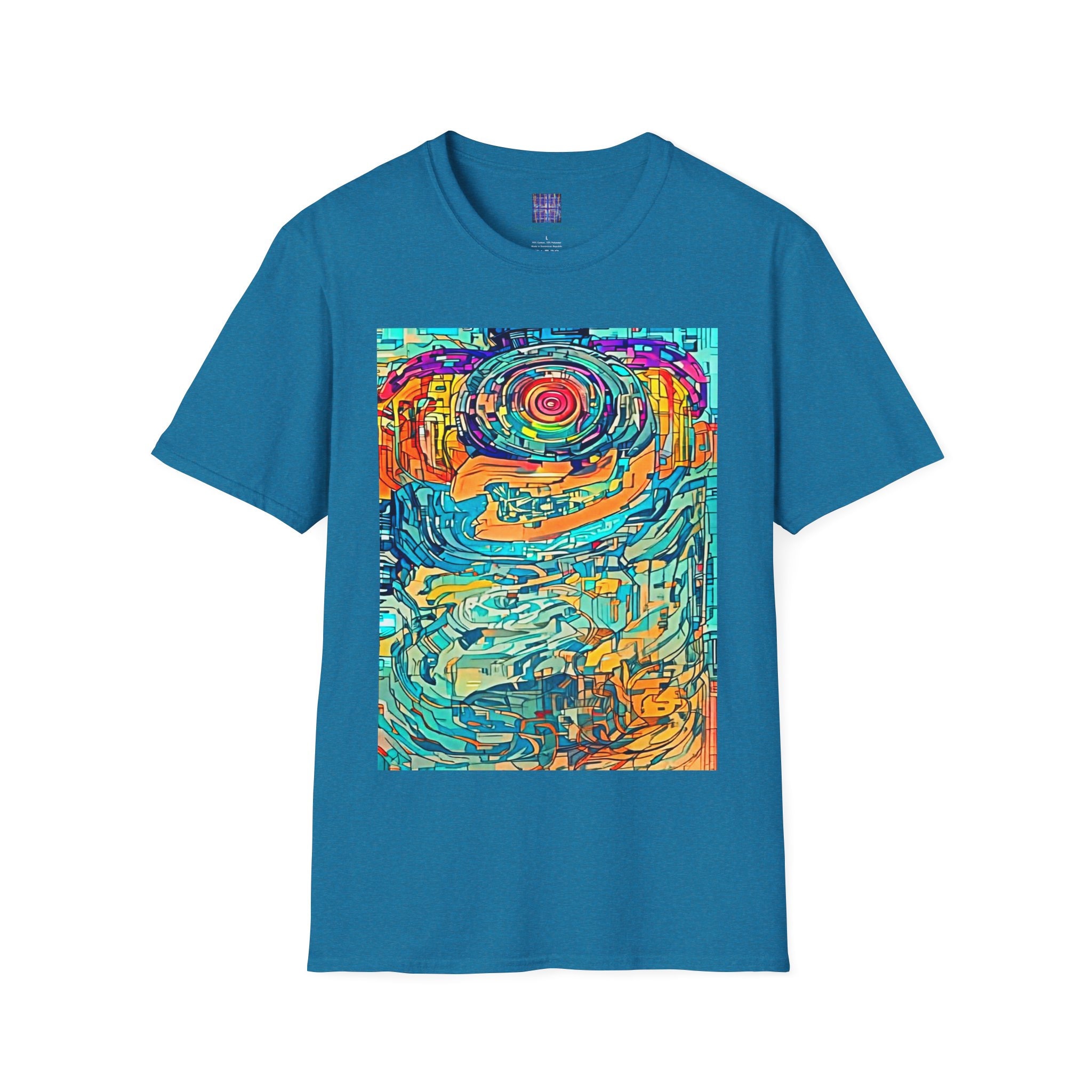 Modern Art T-shirt, Abstract Shirt, Artsy Tee, Geometric Top, Artistic ...