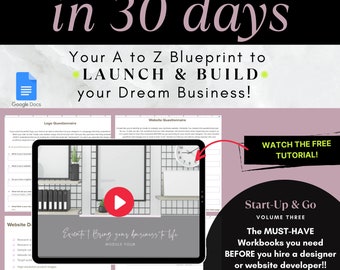 Pre-Design Essentials Workbook - Volume 3: Your Must-Have Guide Before Hiring a Designer or Website Developer
