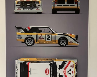 Audi Quattro Poster