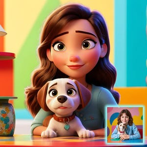 Cartoon Portrait from Your Photo, Custom Artwork – Personalized Digital Art, Unique Gift for Him & Her, Funny Cartoon Drawing