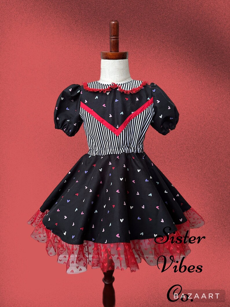 Robe vintage coeur image 1