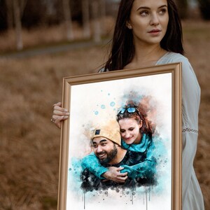 Aquarell Illustration, Geschenk für Partner, beste Geschenke für ihn sie, Geschenk für Mädchen, Bestseller Geschenk, kundenspezifisches Geschenk für besten Freund, Drucke