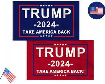 Elezioni Donald Trump Flag 2024 | Salva l'America adesso