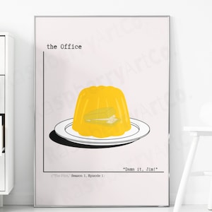Stapler in Jello Print, Printable Wall Art, The Office Poster, Funny Office Print, Office Decor, Living Room Art, Dorm Decor, Apartment Art