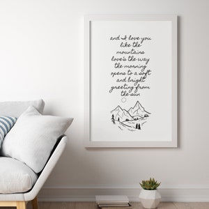 Shake the Frost, Descarga instantánea de arte de pared, póster, decoración del hogar, moderno, minimalista, granja, dormitorio, arte del dormitorio