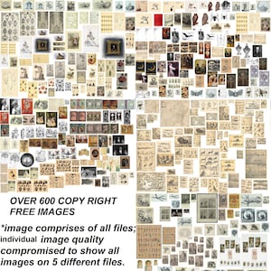 Printable Mini pictures public domain/copy right free imagem 1