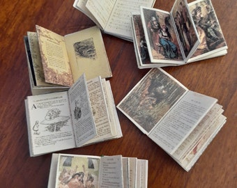 Printable Miniature book Fairy Tales 1:12