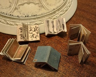 Printable Mini book Science, apothecary 1:12