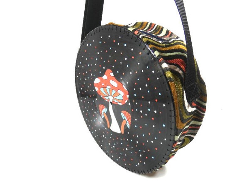LP Bag Vinyl Record Bag Magical Red Mushrooms Psychedelic Mushrooms - Etsy