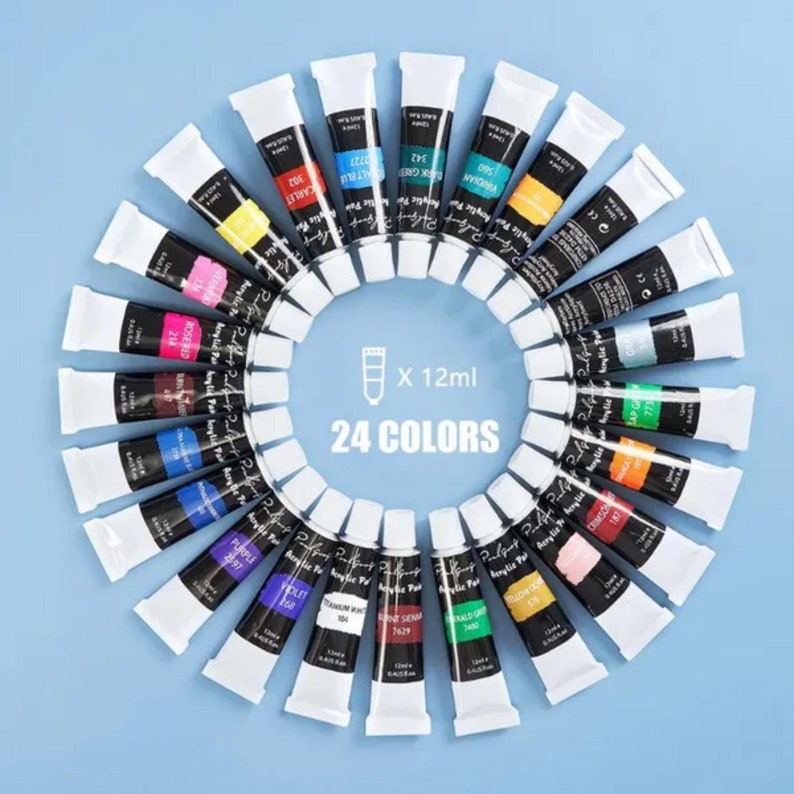 Acrylic Paint Set Acrylic Paint Kit for Artists & Beginners, Paints for