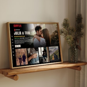 Personalisierte Lovestory Filmplakat, Ihr Lieblingsfilmplakat, Hochzeit, Jubiläum, individuelles Geschenk, Ihr druckbares anpassbares Filmplakat
