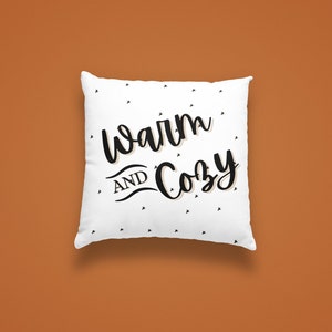 Autumn Elegance: Warm and Cozy Pillow for Fall Decor