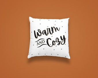 Autumn Elegance: Warm and Cozy Pillow for Fall Decor