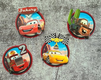 Cars Cupcake Toppers Mcqueen Cupcake Toppers Cars Party