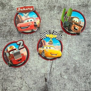 Cars Cupcake Toppers Mcqueen Cupcake Toppers Cars Party