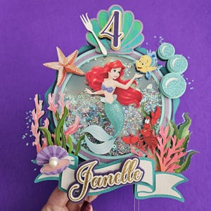 Mermaid Cake Topper
