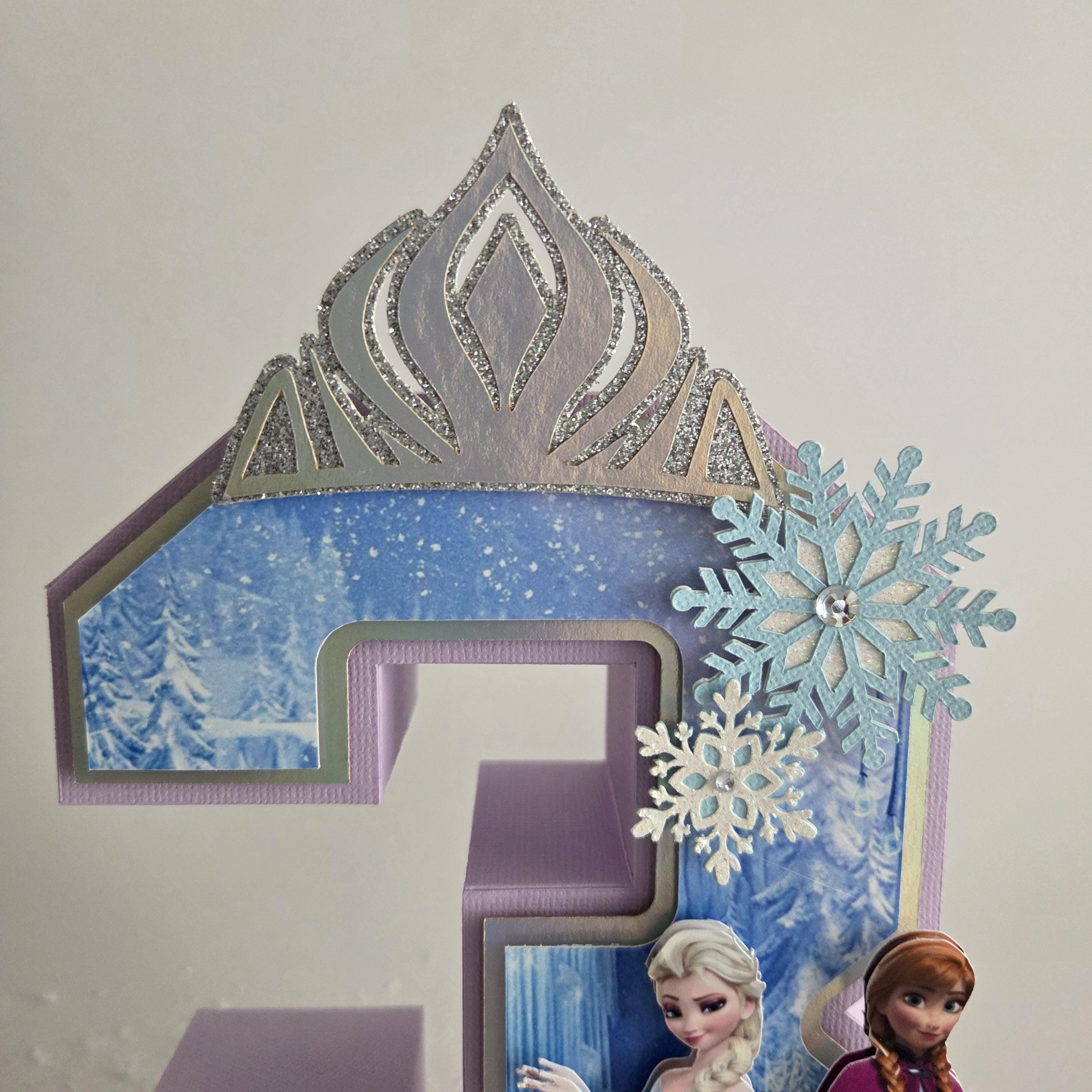 Frozen 3D Letters/numbers Elsa 3D Letters/numbers Frozen Party - Etsy