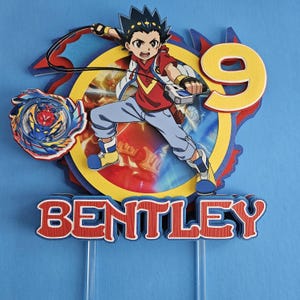 Beyblade Cake Topper Beyblade Party