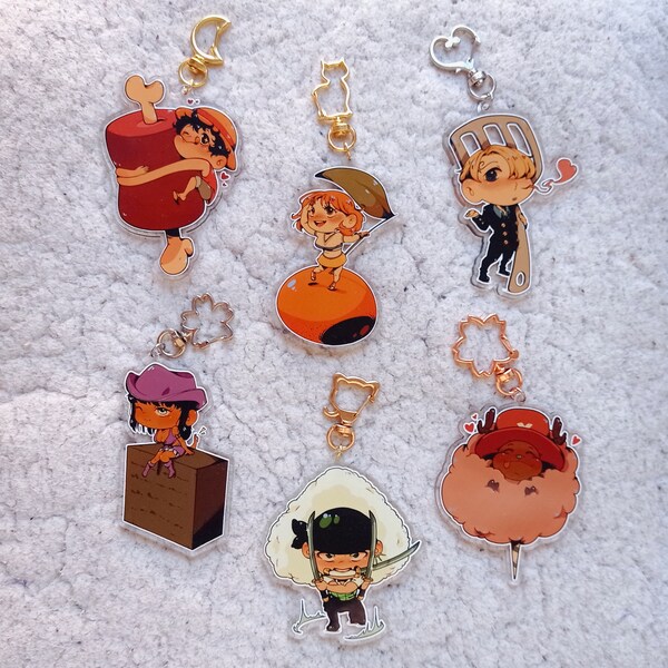 One Piece Straw Hat Pirates | Acrylic Charms