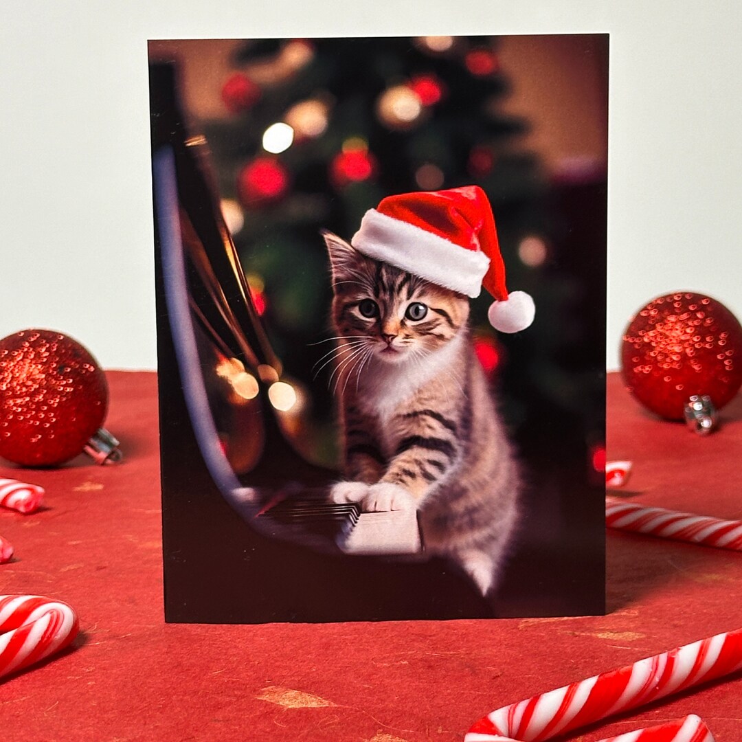 Christmas Video Card Augmented Reality Card Magic Greeting™ xmas Piano