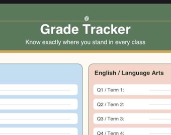 Pacote de Planejamento Estudantil Imprimível | Planejador Semanal, Rastreador de Tarefas, Calendário Mensal | Volta às Aulas | Presente para Professores | Download Instantâneo em PDF