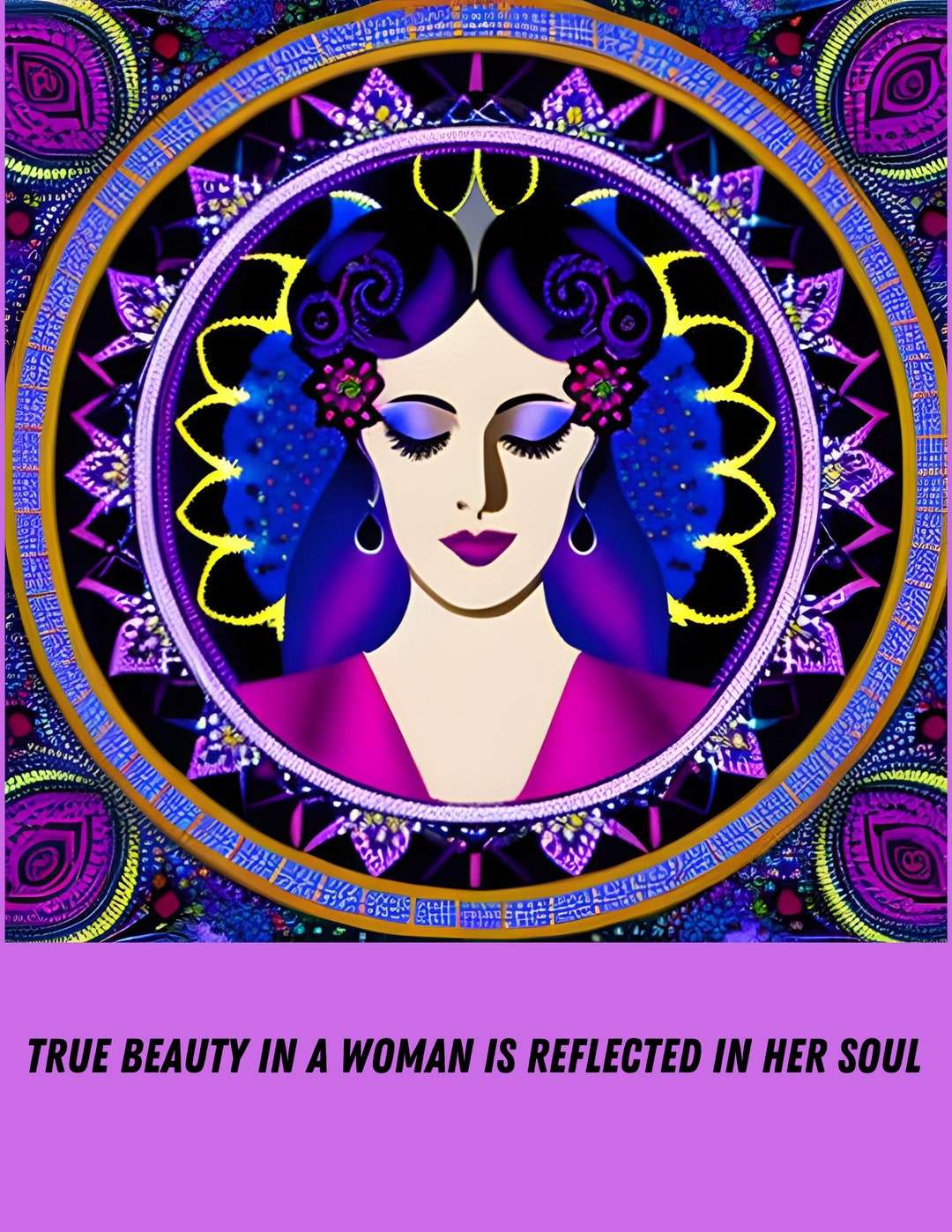 Woman Empowerment Wall Art Poster Etsy