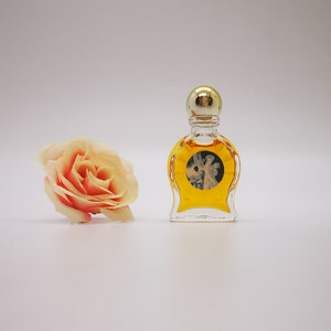 Jean Desprez &quot;Bal a Versailles&quot; (1962) MINIATURE perfume. PARFUM. 2.4ml 0.08 fl.oz. Splash, NOT spray. The letters are worned out.**No Box**