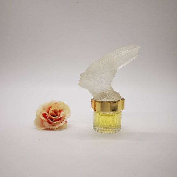 Lalique "Phenix" (1999) MINIATURE perfume. 5ml / 0.16 fl.oz. EDP. Splash, not spray. Beautiful vintage mini bottle. **No Box**