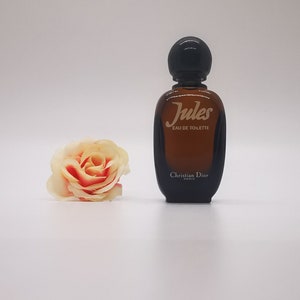 CD Jules (1980s) MINIATURE for men. 10 ml /0.33 fl. oz. Splash, NOT spray. No Box. **Rare and discontinued***