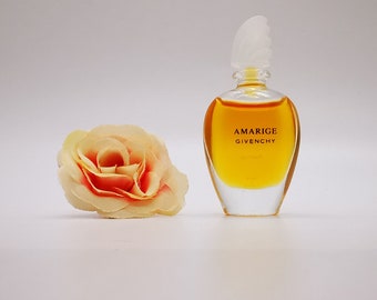PARFUM Givenchy Amarige (1991) MINIATURE perfume. 4ml / 0.13 fl.oz. Collectible. Splash, not spray. *No Box*