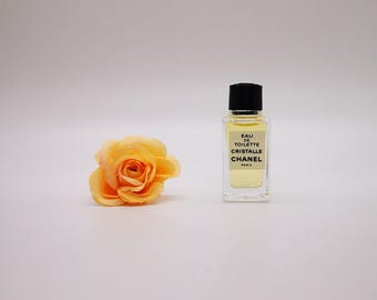 Perfume Cristalle MINIATURE. 4 ml / 0.13 fl oz. EDT. Splash, NO espray. ¡Sin caja! ***¡Vintage!***