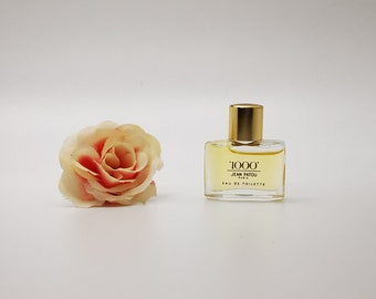 Jean Patou "1000" MINIATURE perfume.  EDT. 2ml / 0.06 fl.oz. Splash, NOT spray. *No Box*.