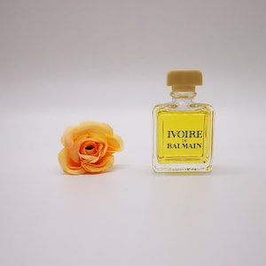 Ivoire (1979) MINIATURE perfume for her. 7.5ml / 0.25 fl.oz. EDT. Splash, not spray. Collectible vintage. **No Box**